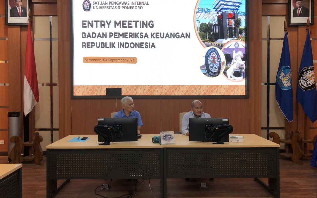 Entry meeting audit BPK ke Undip